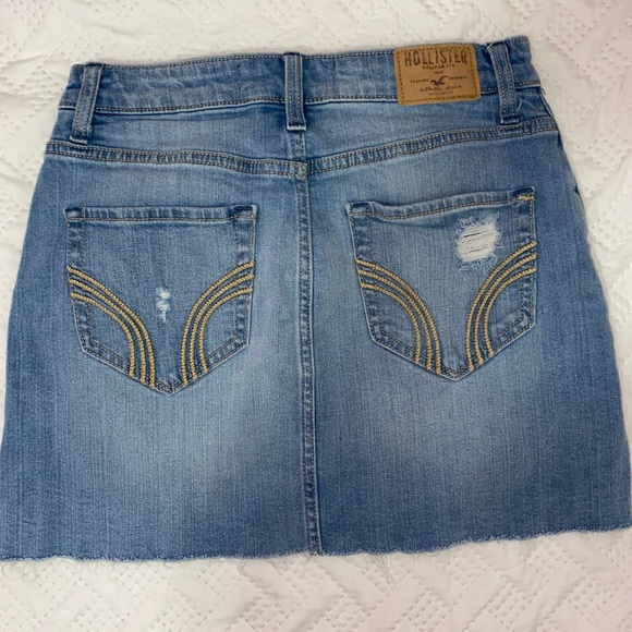 hollister denim skirt !! - Picture 2 of 3